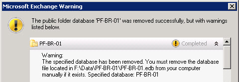 Delete Exchange 2003 Public Folder Database Adsi Edit Support